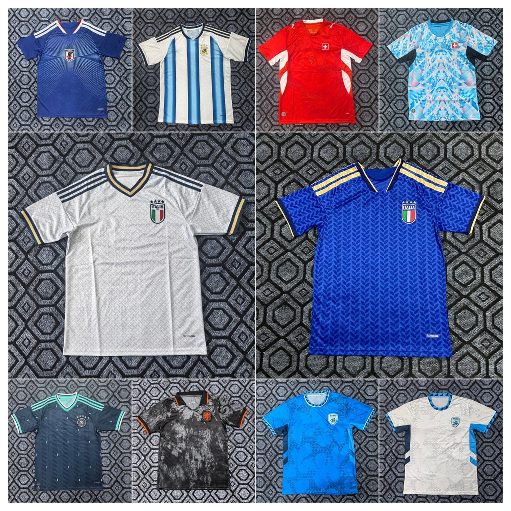 2526 National Team Thai Version Football Jersey Brazil Switzerland Netherlands Italy Belgium Portugal Argentina Jersey