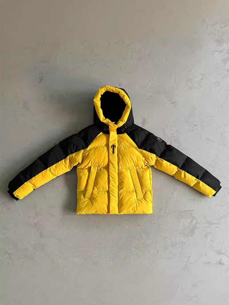 Trapstar Decoded Arch JACKET Men Gradient Black Decoding Jacket UK Drip Embroidery Tide