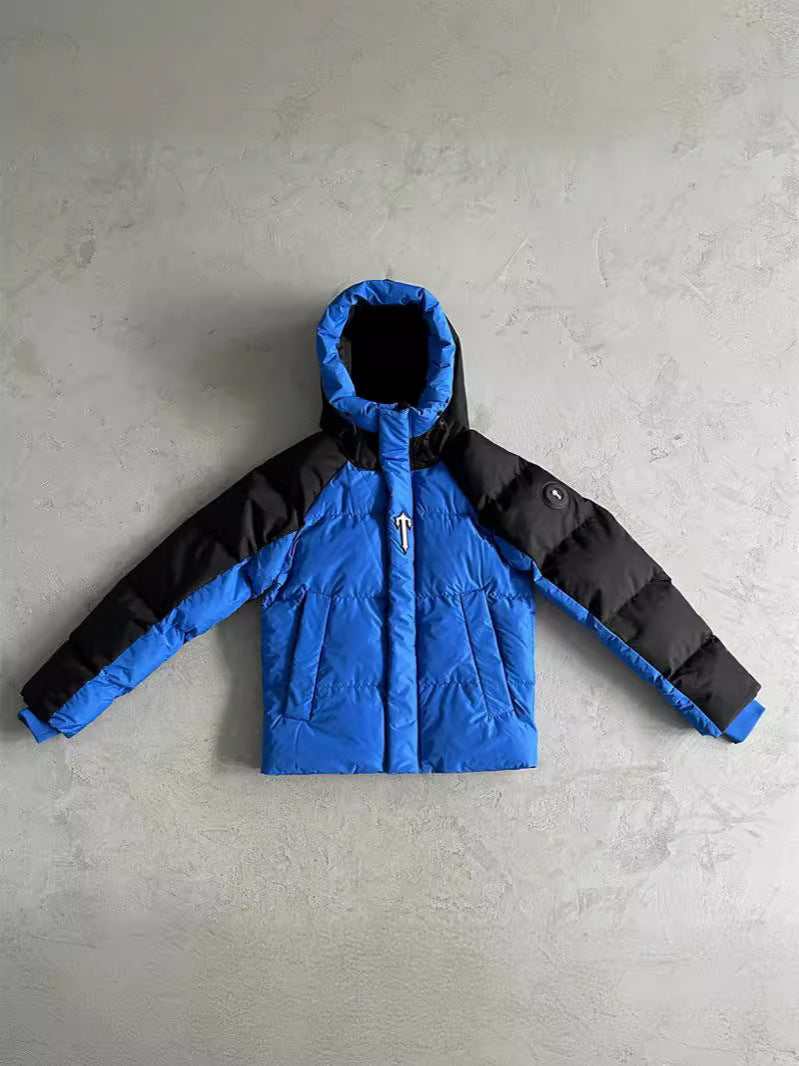 Trapstar Decoded Arch JACKET Men Gradient Black Decoding Jacket UK Drip Embroidery Tide